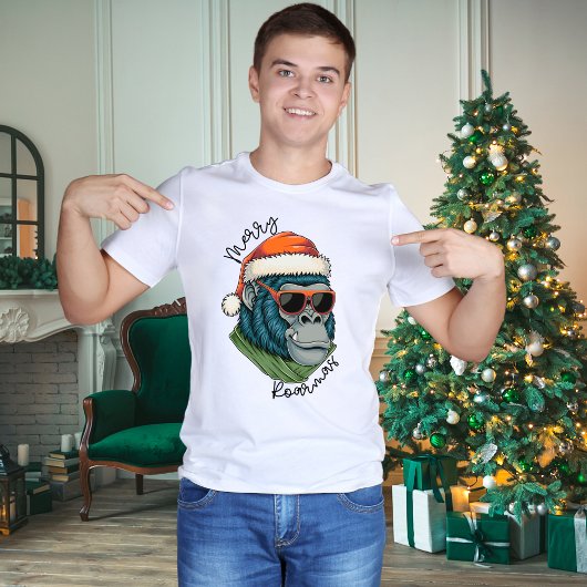 kerstgorilla | Merry Roarmas X-Mas T-shirt