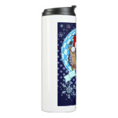 kerstgorilla thermosbeker (Gedraaid links)