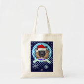 kerstgorilla tote bag (Voorkant)