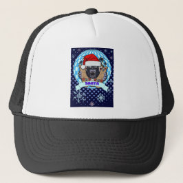 kerstgorilla trucker pet
