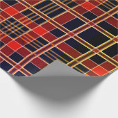 Kerstgoud/zwart/rood speldenband | Papier voor onm (Hoek)