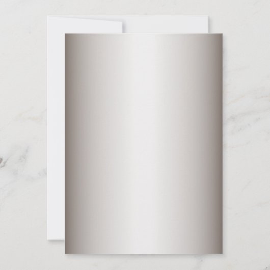 kerstgouden Feestdagen met bladerbloem Kaart (Achterkant)