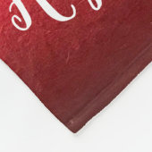 Kerstgouden koortsnaveldog onder de boom fleece deken (Hoek)