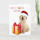 kerstgouden reckettingen kaart (Voorkant)