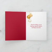 kerstgouden reckettingen kaart (Binnen)