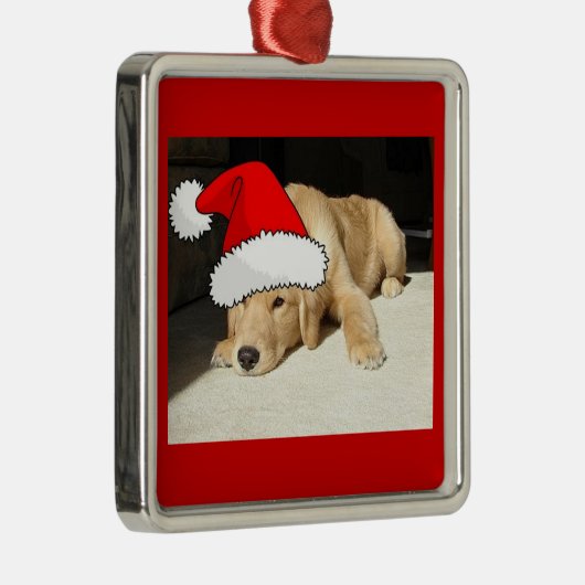 kerstgouden reckettingen metalen ornament (Rechts)