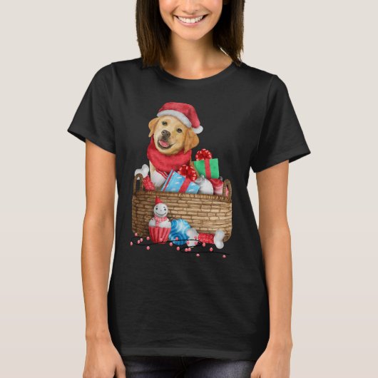 Kerstgouden rector Dog 350 T-shirt (Voorkant)