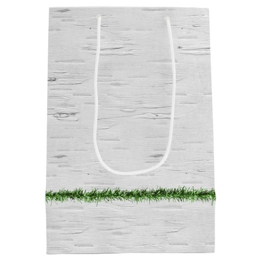 Kerstgouden rector met lipstick Kisses me Medium Cadeauzakje (Achterkant)