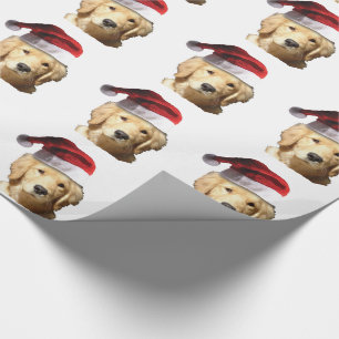 KerstGouden Retriever Cadeaupapier