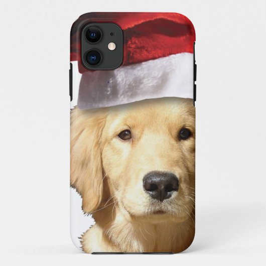 KerstGouden Retriever Case-Mate iPhone Case (Achterkant)
