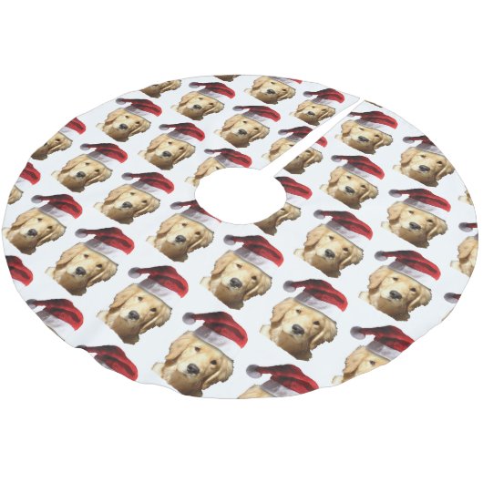 KerstGouden Retriever Kerstboom Rok (Gekanteld)