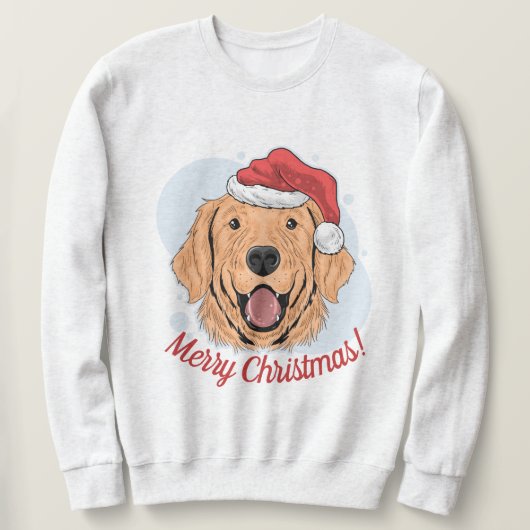 KerstGouden Retriever Trui (Design voorkant)