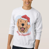 KerstGouden Retriever Trui (Voorkant)