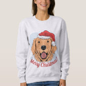 KerstGouden Retriever Trui (Voorkant)