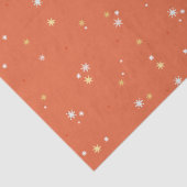 Kerstgouden ster feestelijke moderne Feestdagen Tissuepapier (Detail)