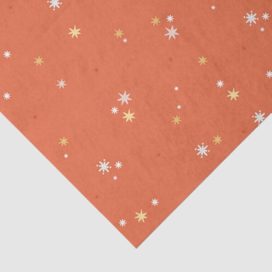 Kerstgouden ster feestelijke moderne Feestdagen Tissuepapier (Detail)