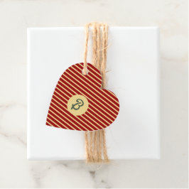 kerstgouden strepen rode corresponderende familie  bedankjes labels