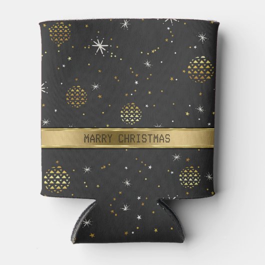 Kerstgoudzalen Blikjeskoeler (Voorkant)