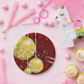 Kerstgoudzalen Papieren Bordje (Feest)