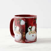 ***KERSTGOURD*** KERSTKOFFIE MOK (Voorkant links)
