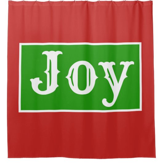 Kerstgraafgordijn Douchegordijn (Voorkant)