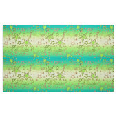Kerstgradiënt glitter shine confetti sterren stof (Fat Quarter)