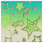 Kerstgradiënt glitter shine confetti sterren stof (Close Up)