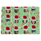 Kerstgrappige familie: kerstfoto's groot cadeauzakje (Voorkant)