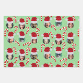 Kerstgrappige familie: kerstfoto's inpakpapier vel (Voorkant 2)