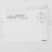 kerstgraten Foxes  reproductie Briefkaart (Achterkant)