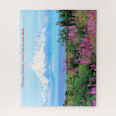 kerstgraten kenia Mount iliamna Alaska Legpuzzel (Verticaal)