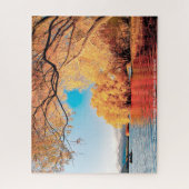 kerstgraten uit het Tekapo-meer in Nieuw-Zeeland Legpuzzel (Verticaal)