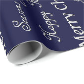 kerstgraten (zilver) cadeaupapier (Rol Hoek)