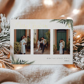 KerstGreenery Berry Lijst Foto Collage Folie Feestdagenkaart