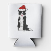 Kerstgrens Collie 1 Blikjeskoeler (Voorkant)