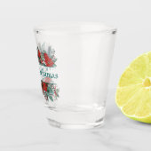 kerstgrens shot glas (Rechts)