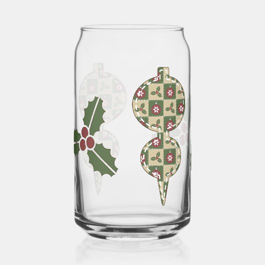 kerstgriet blikvorm glas (Links)