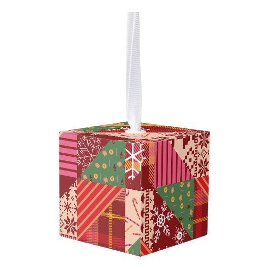 kerstgriet decoratie (Achter hoekig)