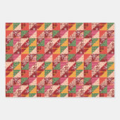 kerstgriet inpakpapier vel (Voorkant 3)