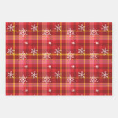 kerstgriet inpakpapier vel (Voorkant)