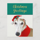 kerstgriezelige feestdag briefkaart (Voorkant)