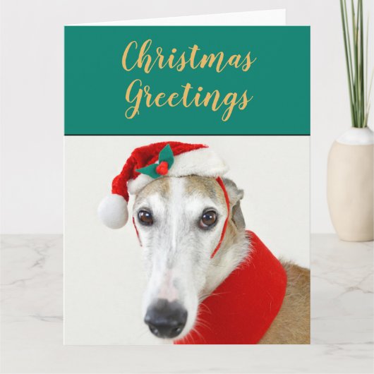 kerstgriezelige feestdag briefkaart (Voorkant)