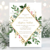 kerstgrilly Bridal Shower-uitnodigingen Kaart