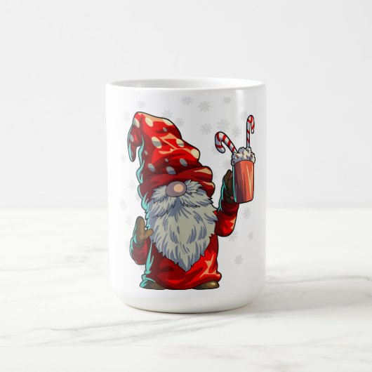 kerstgrint Shirt Mannen Vrouwen buffels rood Koffiemok (Center)