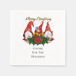 kerstgrint voor de Feestdagen Trendy Servet