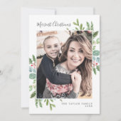 Kerstgroen Allerkerstelijkste Kerst Nieuwsbrief Feestdagenkaart (Voorkant)