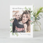 Kerstgroen Allerkerstelijkste Kerst Nieuwsbrief Feestdagenkaart (Staand voorkant)