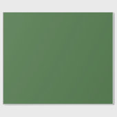Kerstgroen Cadeaupapier (Vlak)