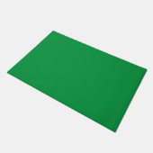 Kerstgroen effen kleur deurmat (Schuin)