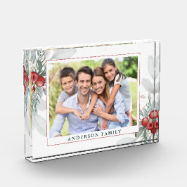 Kerstgroen en bessen Foto